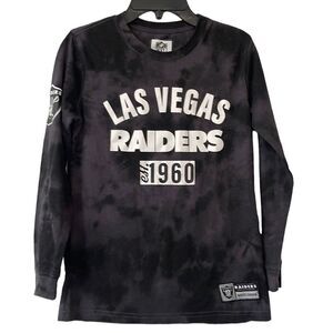 Las Vegas Raiders NFL Team Apparel Long Sleeve Graphic Tee